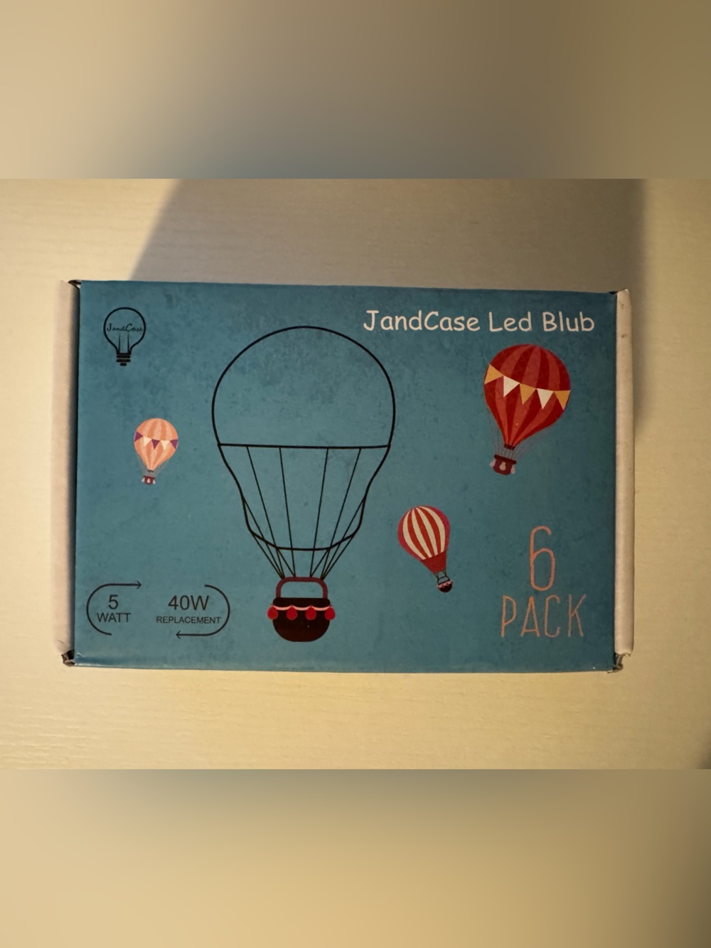 JandCase E12 Bulbs Set of 6
